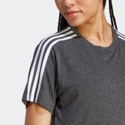 Adidas Sportswear Hauts Pratiques Fonctionnels T-shirt Fonctionnel Femme Noir Chiné -ADIDAS PERFORMANCE Soldes 4c19808340cd2ea2057eb3c8857d09fe