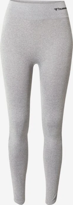 Hummel Leggings Skinny Pantalon De Sport Femme Gris / Gris Foncé