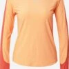 Nike Hauts à Manches Longues T-shirt Fonctionnel Femme Orange Clair / Orange Foncé