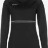 Nike Hauts à Manches Longues T-shirt Fonctionnel Academy Femme Noir