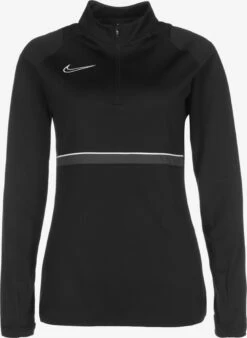 Nike Hauts à Manches Longues T-shirt Fonctionnel Academy Femme Noir