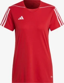 ADIDAS PERFORMANCE Hauts Pratiques Fonctionnels Maillot Tiro 23 League Femme Rouge Feu