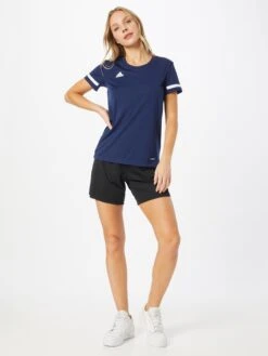 Adidas Sportswear Maillots De Sport Haut De Sport Team 19 Femme Bleu Foncé -ADIDAS PERFORMANCE Soldes 51428443dd52887c9ed37dad42d57dca