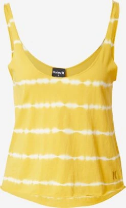 HURLEY Maillots De Sport Haut De Sport Femme Jaune
