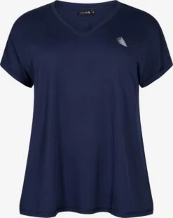 Hauts Pratiques Fonctionnels T-shirt Fonctionnel Femme Bleu Foncé