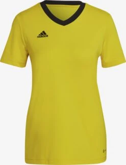 Adidas Sportswear Hauts Pratiques Fonctionnels Maillot Entrada 22 Femme Citron