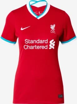 Nike Hauts Pratiques Fonctionnels Maillot FC Liverpool Home Stadium 2020/2021 Femme Rouge