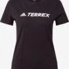Adidas TERREX Hauts Pratiques Fonctionnels Skinny T-shirt Fonctionnel Femme Noir