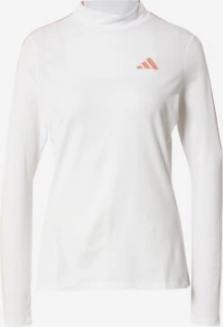 Adidas Golf Hauts à Manches Longues T-shirt Fonctionnel Femme Blanc