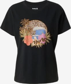 HURLEY T-Shirts T-shirt Fonctionnel Femme Noir