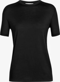 Icebreaker T-Shirts T-shirt Fonctionnel W Granary SS Femme Noir