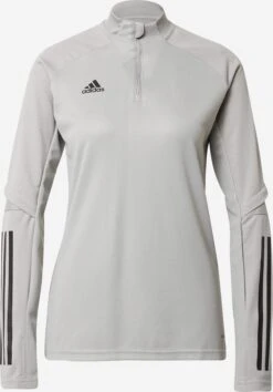 Adidas Sportswear Hauts à Manches Longues T-shirt Fonctionnel Condivo 20 Femme Gris Clair
