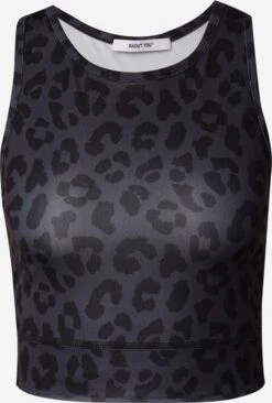 About You Maillots De Sport Haut De Sport Fame Femme Graphite / Gris Foncé