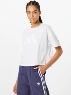 ADIDAS PERFORMANCE Hauts Pratiques Fonctionnels T-shirt Fonctionnel Femme Blanc / Blanc Naturel 7 ADIDAS PERFORMANCE Hauts Pratiques Fonctionnels T-shirt Fonctionnel Femme Blanc / Blanc Naturel -ADIDAS PERFORMANCE Soldes 6ac5519ed5da5e8782845739a61e8811