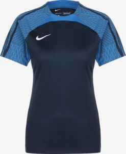 Nike Hauts Pratiques Fonctionnels T-shirt Fonctionnel Femme Bleu / Bleu Marine