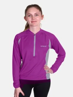 ProViz Hauts à Manches Longues T-shirt Fonctionnel Femme Violet Foncé -ADIDAS PERFORMANCE Soldes 6c173a07a67c68e3b7d549b1a9ce72bd
