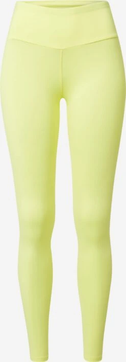 Hey Honey Leggings Skinny Pantalon De Sport Femme Jaune Fluo