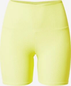 Onzie Shorts Skinny Pantalon De Sport Femme Jaune