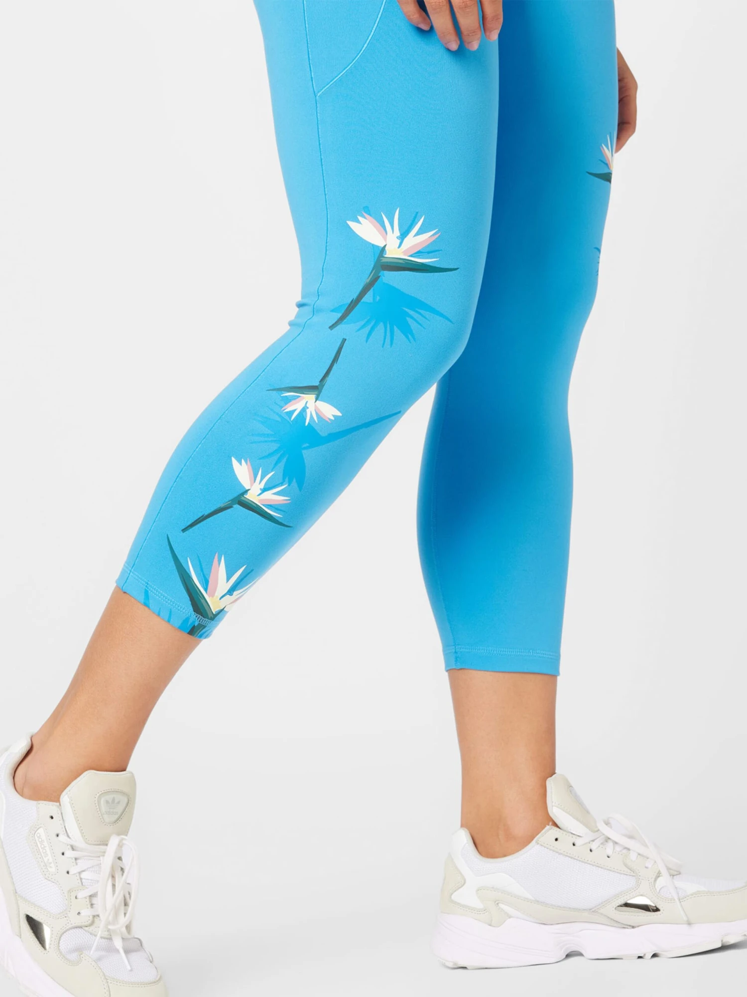 Adidas Sportswear Leggings Skinny Pantalon De Sport THEBE MAGUGU STUDIO Femme Bleu Clair 2 Adidas Sportswear Leggings Skinny Pantalon De Sport THEBE MAGUGU STUDIO Femme Bleu Clair – Image 2