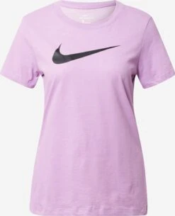 Nike Hauts Pratiques Fonctionnels T-shirt Fonctionnel Femme Violet Clair