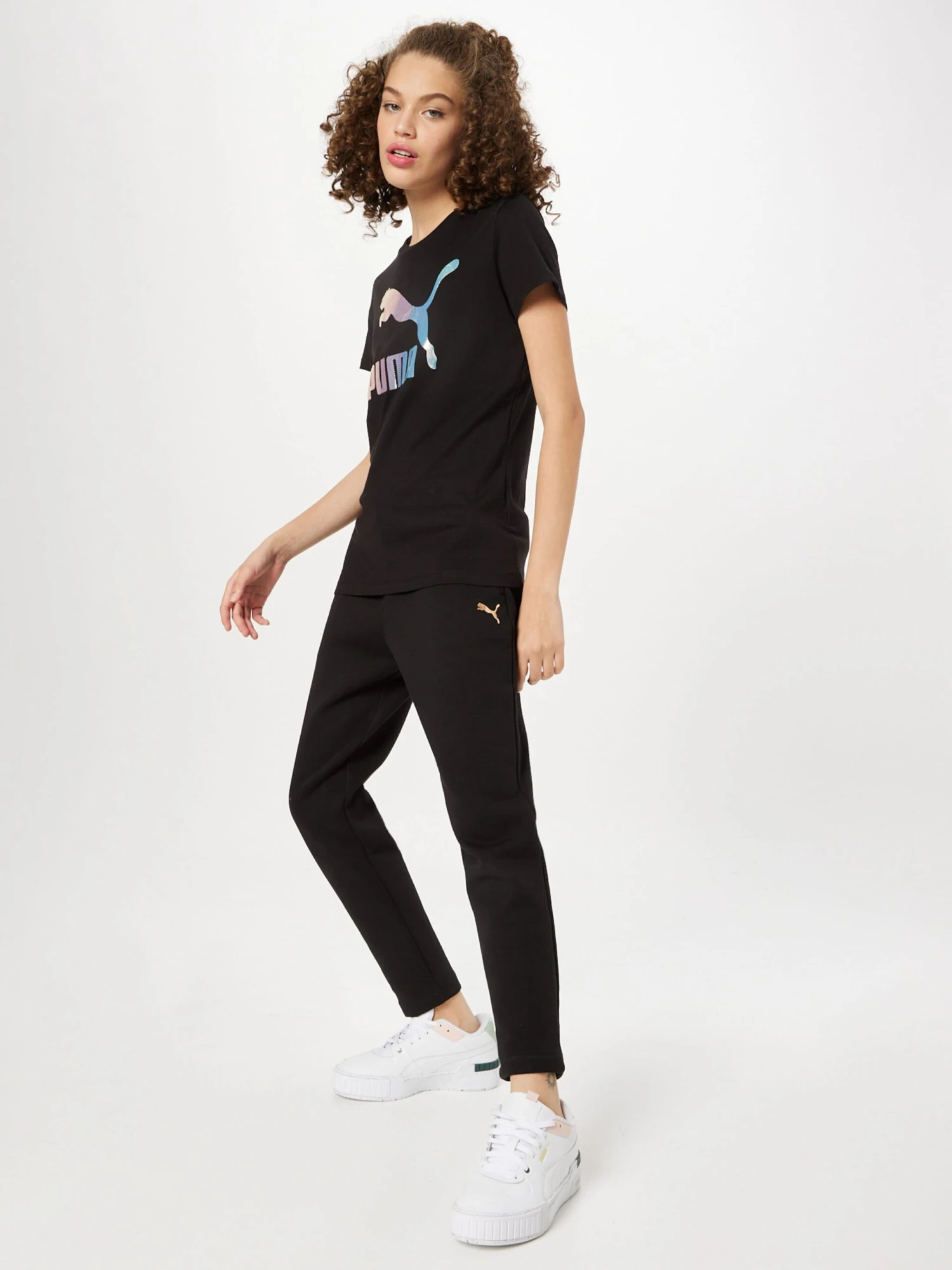 Puma Hauts Pratiques Fonctionnels T-shirt Fonctionnel Crystal Femme Noir 4 Puma Hauts Pratiques Fonctionnels T-shirt Fonctionnel Crystal Femme Noir – Image 4