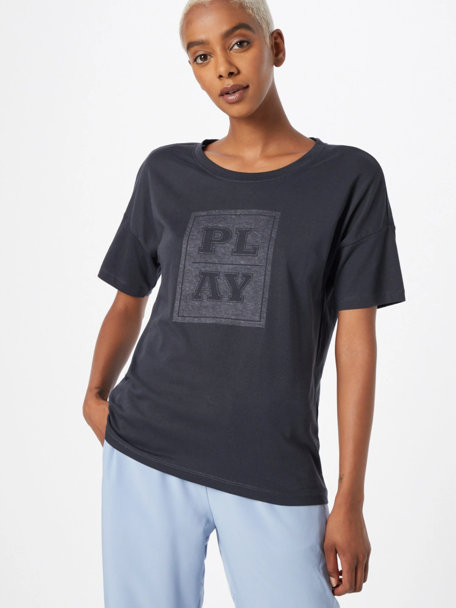Only Play Hauts Pratiques Fonctionnels T-shirt Fonctionnel JOAN Femme Bleu Nuit 3 Only Play Hauts Pratiques Fonctionnels T-shirt Fonctionnel JOAN Femme Bleu Nuit – Image 3