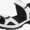 ECCO Chaussures De Plein Air Sandales De Randonnée Offroad Femme Blanc