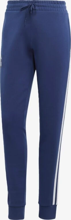 Adidas Sportswear Pantalons Dentraînement Effilé Pantalon De Sport Femme Bleu Foncé