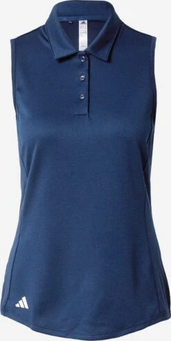 Adidas Golf Maillots De Sport T-shirt Fonctionnel Femme Bleu Marine