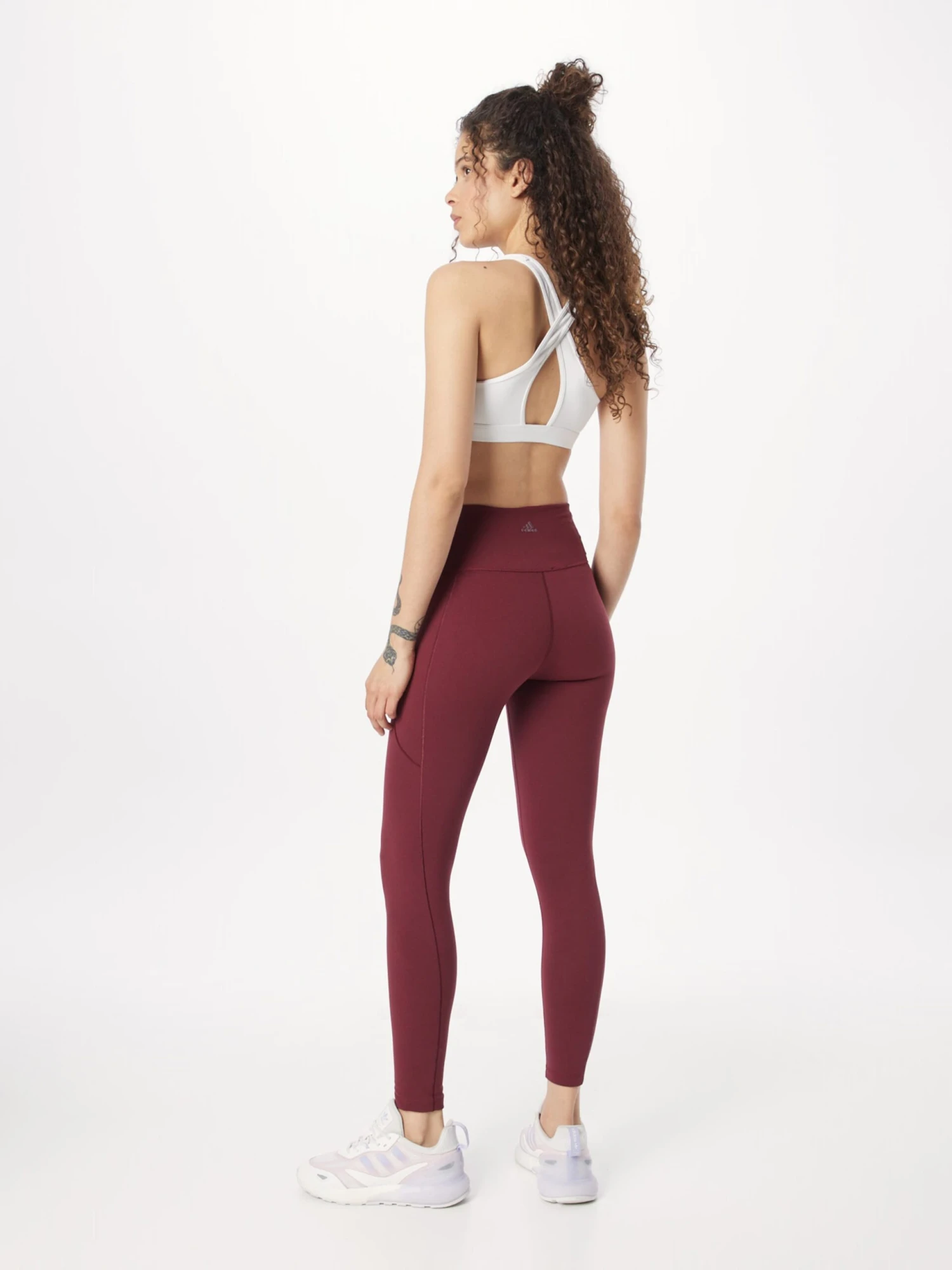 ADIDAS PERFORMANCE Leggings Skinny Pantalon De Sport Femme Bordeaux 3 ADIDAS PERFORMANCE Leggings Skinny Pantalon De Sport Femme Bordeaux – Image 3