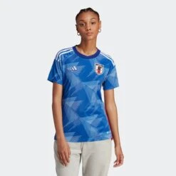 ADIDAS PERFORMANCE Hauts Pratiques Fonctionnels Maillot Japan 22 Femme Bleu / Bleu Clair -ADIDAS PERFORMANCE Soldes 83c64677f3f6a684f4516249debff9a4