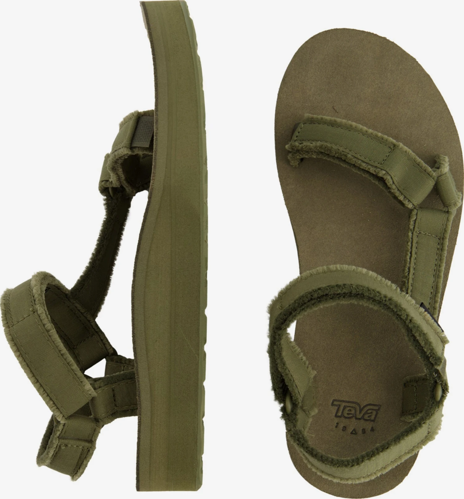 Teva Chaussures De Plein Air Sandales De Randonnée Femme Olive 2 Teva Chaussures De Plein Air Sandales De Randonnée Femme Olive – Image 2
