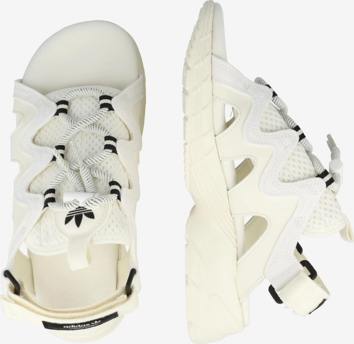 Adidas Originals Chaussures De Plein Air Sandales De Randonnée ASTIR SNDL Femme Blanc Cassé 2 Adidas Originals Chaussures De Plein Air Sandales De Randonnée ASTIR SNDL Femme Blanc Cassé – Image 2