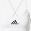 Adidas Sportswear Brassières Bustier Soutien-gorge De Sport Femme Blanc