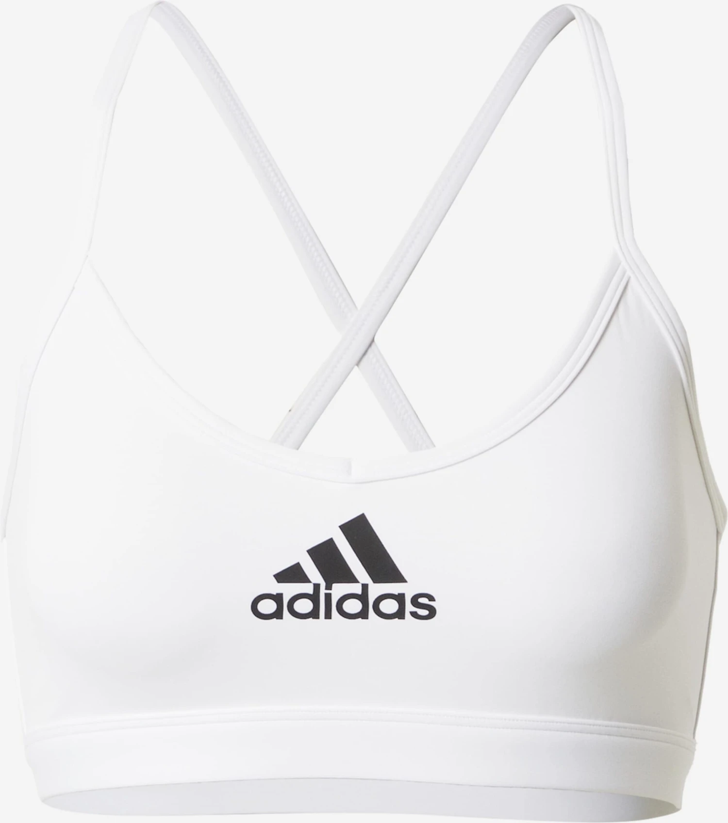 Adidas Sportswear Brassières Bustier Soutien-gorge De Sport Femme Blanc 1 Adidas Sportswear Brassières Bustier Soutien-gorge De Sport Femme Blanc