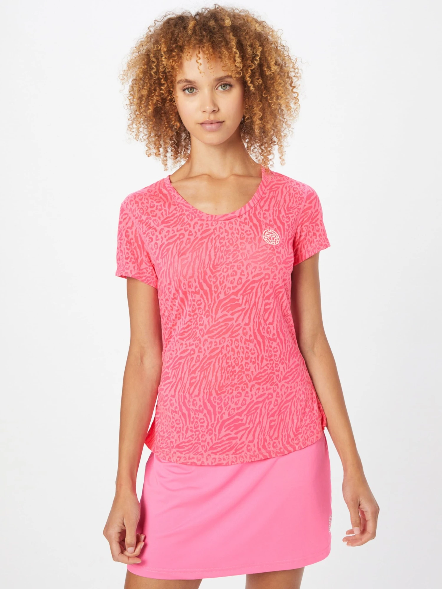 BIDI BADU Hauts Pratiques Fonctionnels T-shirt Fonctionnel Anni Femme Rose / Rose Clair 2 BIDI BADU Hauts Pratiques Fonctionnels T-shirt Fonctionnel Anni Femme Rose / Rose Clair – Image 2