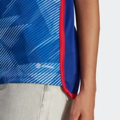 ADIDAS PERFORMANCE Hauts Pratiques Fonctionnels Maillot Japan 22 Femme Bleu / Bleu Clair -ADIDAS PERFORMANCE Soldes 8d9252a1020dd6c46ff1916c6a75ff1f