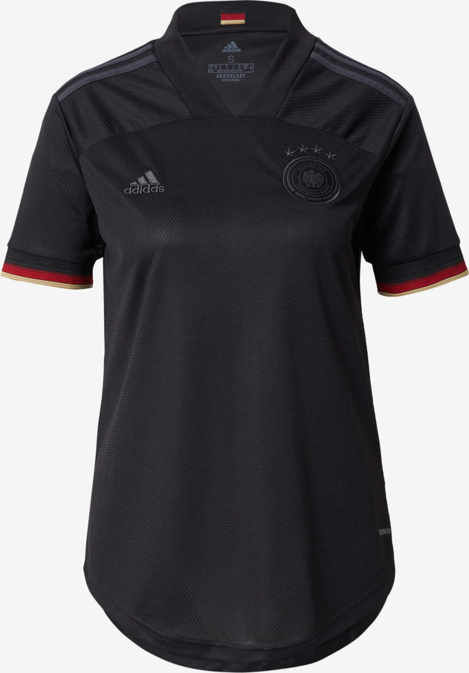 Adidas Sportswear Hauts Pratiques Fonctionnels Maillot DFB Away EM 2021 Femme Noir 1 Adidas Sportswear Hauts Pratiques Fonctionnels Maillot DFB Away EM 2021 Femme Noir