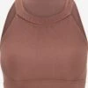 Onzie Maillots De Sport Haut De Sport Femme Brun Foncé