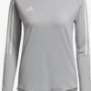 Adidas Sportswear Hauts à Manches Longues T-shirt Fonctionnel HILO Femme Gris Clair