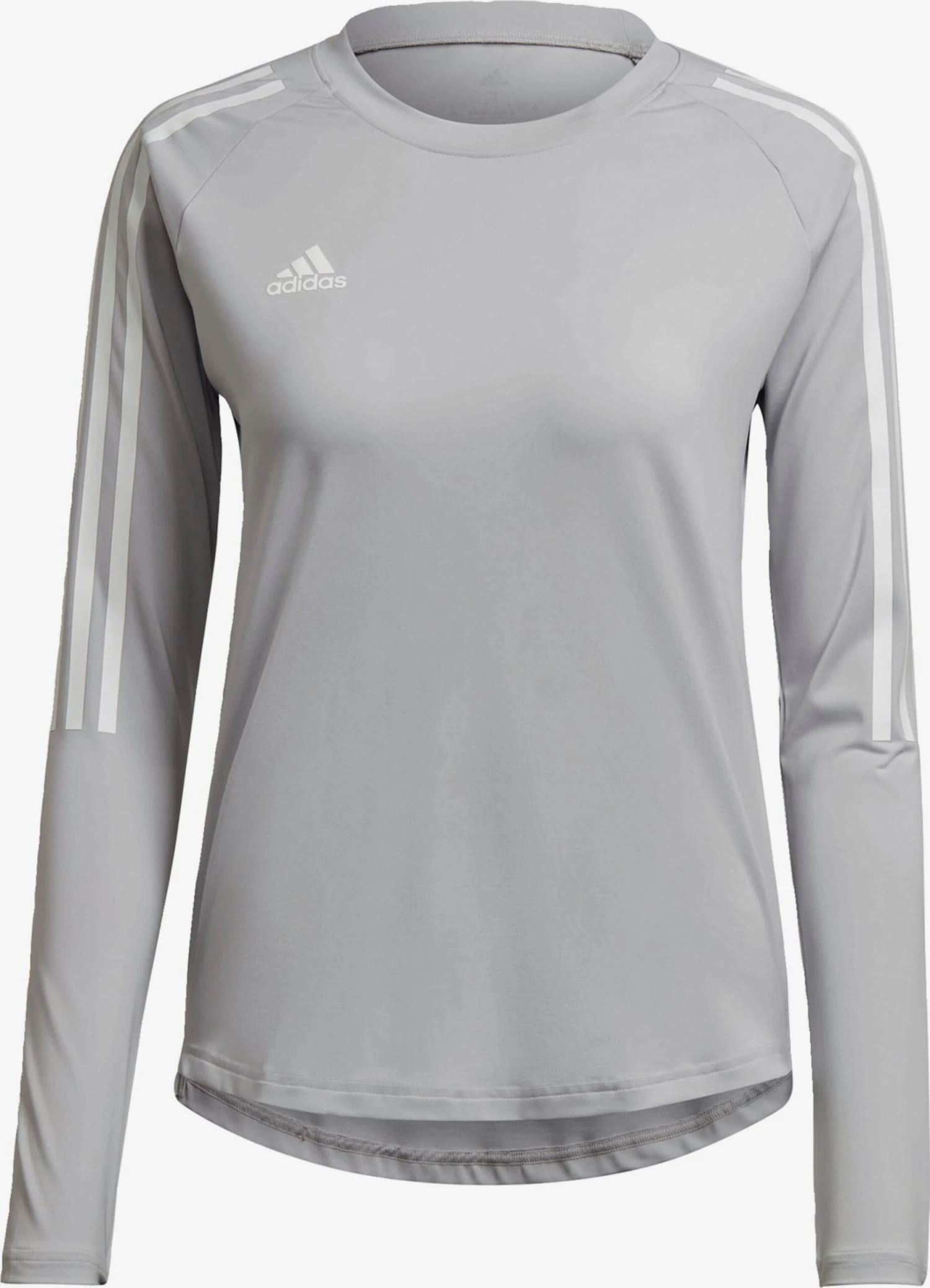 Adidas Sportswear Hauts à Manches Longues T-shirt Fonctionnel HILO Femme Gris Clair 1 Adidas Sportswear Hauts à Manches Longues T-shirt Fonctionnel HILO Femme Gris Clair