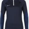 Nike Hauts à Manches Longues T-shirt Fonctionnel Femme Bleu / Bleu Marine