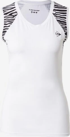 Dunlop Maillots De Sport Haut De Sport GAME Femme Blanc