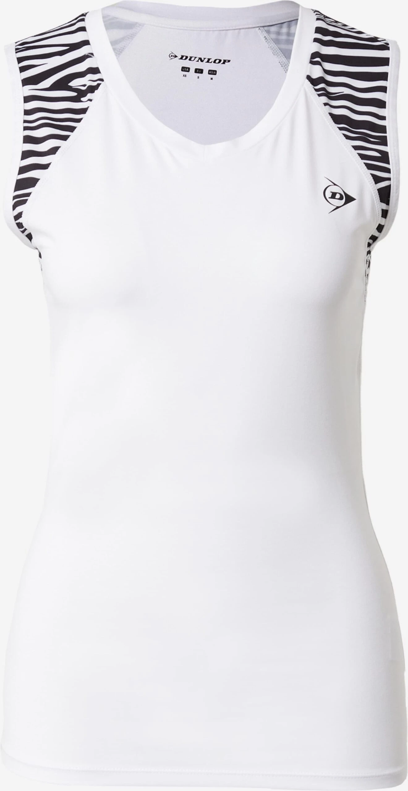 Dunlop Maillots De Sport Haut De Sport GAME Femme Blanc 1 Dunlop Maillots De Sport Haut De Sport GAME Femme Blanc