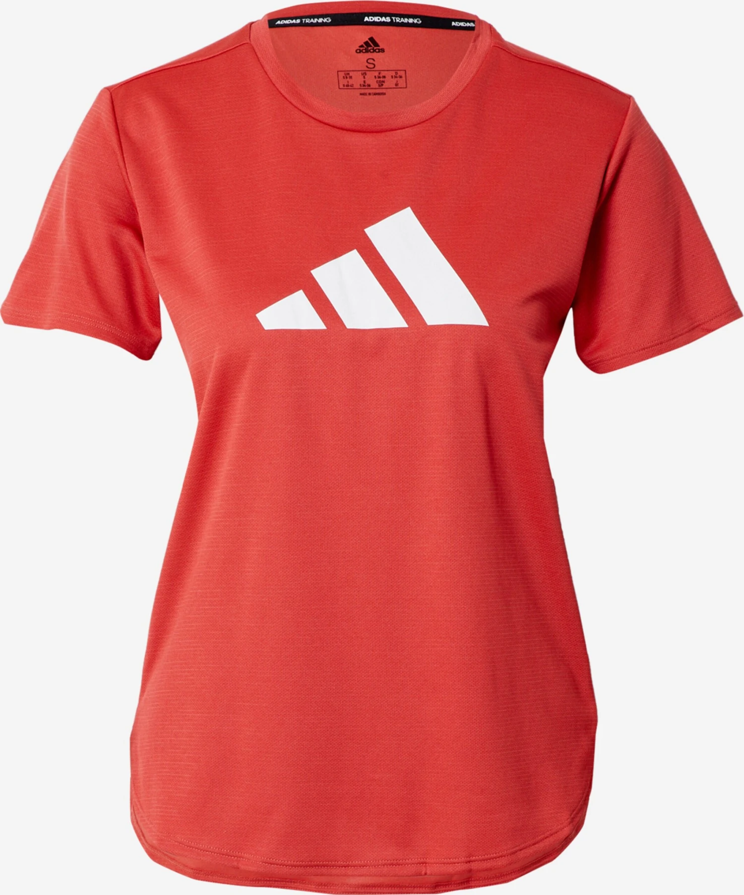 ADIDAS PERFORMANCE Hauts Pratiques Fonctionnels T-shirt Fonctionnel Femme Rouge 1 ADIDAS PERFORMANCE Hauts Pratiques Fonctionnels T-shirt Fonctionnel Femme Rouge