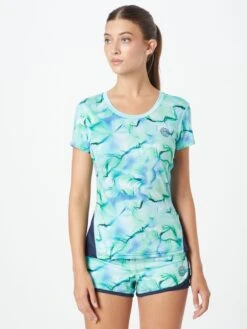 BIDI BADU Hauts Pratiques Fonctionnels T-shirt Fonctionnel Eve Femme Bleu Marine / Vert Pastel / Vert Foncé -ADIDAS PERFORMANCE Soldes a0faf5822062345b0a10d11245d5ffdb