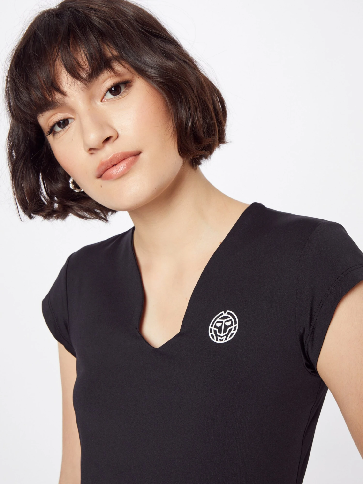 BIDI BADU Hauts Pratiques Fonctionnels T-shirt Fonctionnel Bella 2.0 Femme Noir 5 BIDI BADU Hauts Pratiques Fonctionnels T-shirt Fonctionnel Bella 2.0 Femme Noir – Image 5