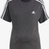 Adidas Sportswear Hauts Pratiques Fonctionnels T-shirt Fonctionnel Femme Noir Chiné