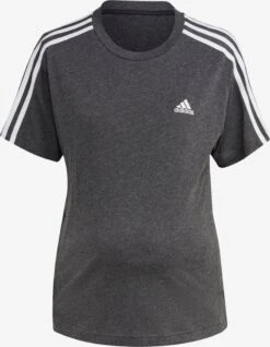 Adidas Sportswear Hauts Pratiques Fonctionnels T-shirt Fonctionnel Femme Noir Chiné