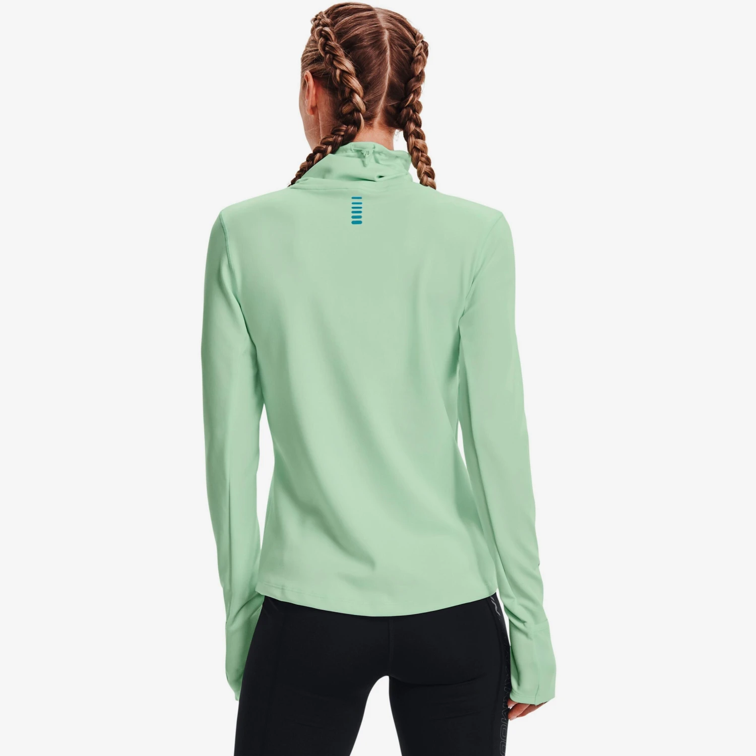 Under Armour Hauts à Manches Longues T-shirt Fonctionnel Femme Vert Clair 4 Under Armour Hauts à Manches Longues T-shirt Fonctionnel Femme Vert Clair – Image 4